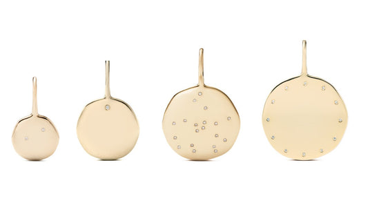 Zodiac Medallion Coin Pendant - J.Tyler