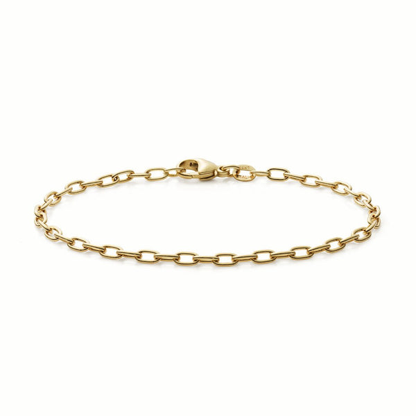 Open Cable Link Bracelet – 14K Gold Custom Fit | J.Tyler Jewelry
