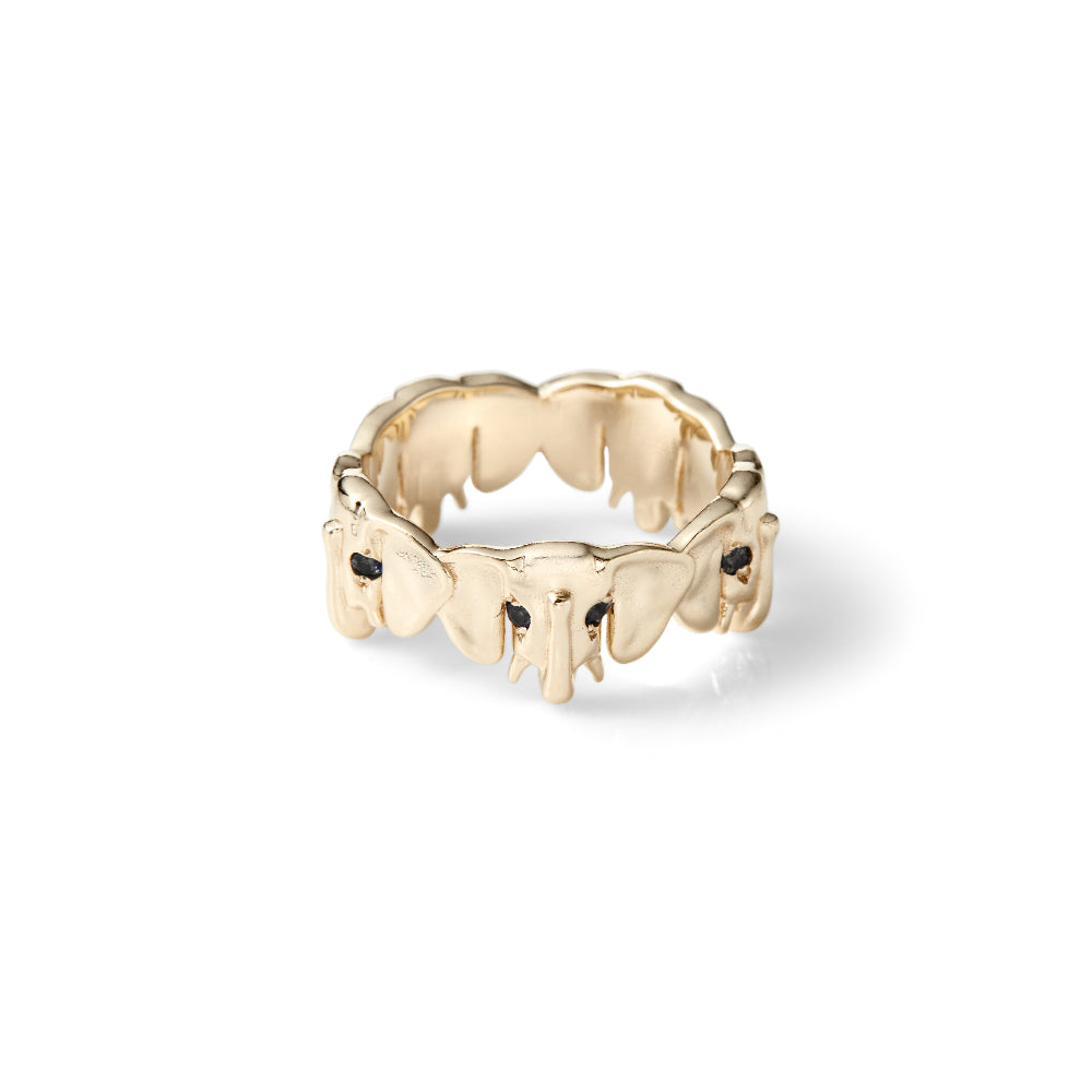 Large Elephant Eternity Band