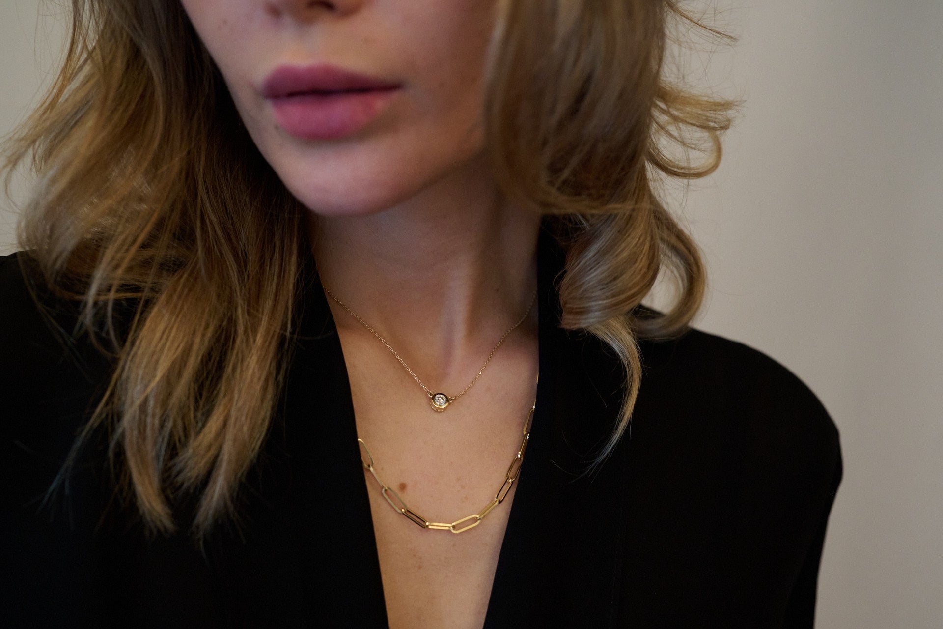 Diamond Solitaire Necklace - J.Tyler