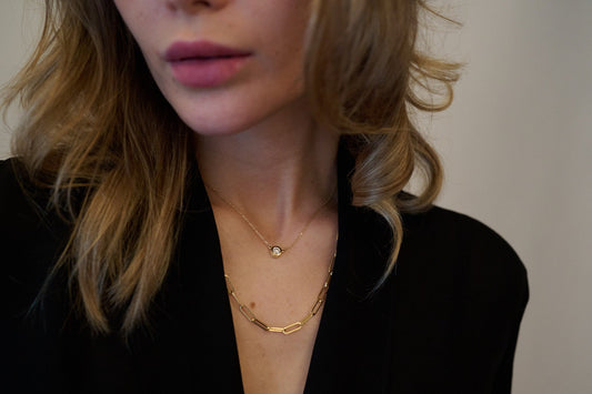 Diamond Solitaire Necklace - J.Tyler