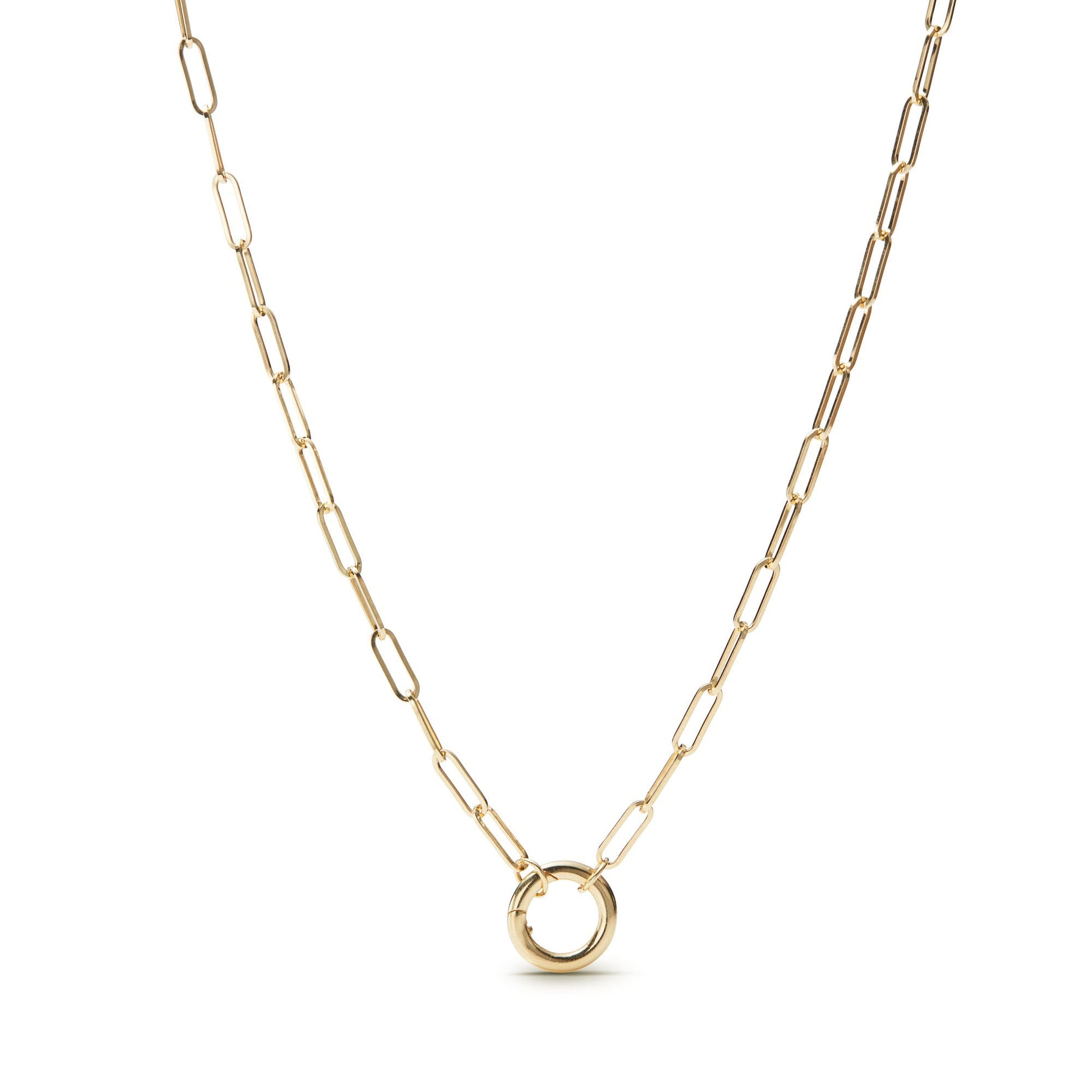 Paperclip Chain with Connector Clasp - J.Tyler